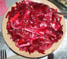 Салат из свеклы  400 гр